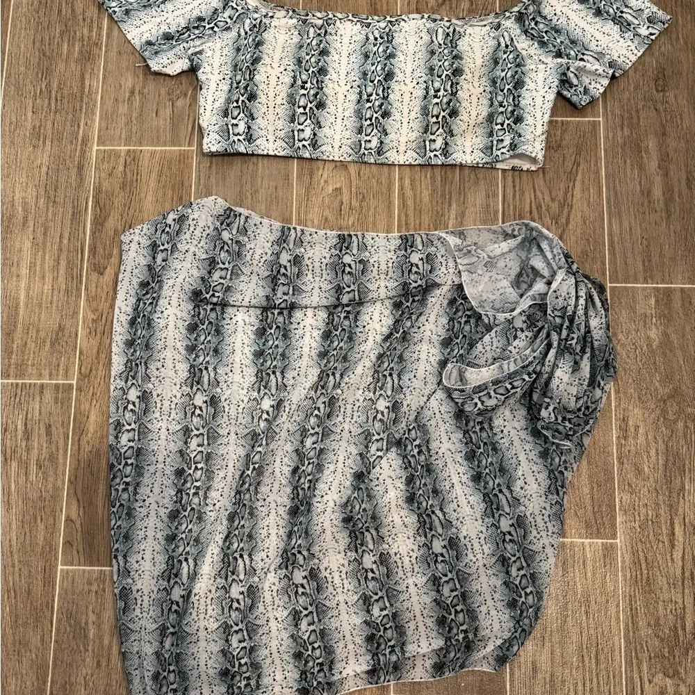 3 Piece Bathing Suit Set 2XL New